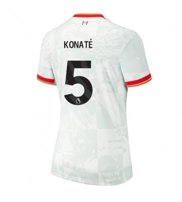 Liverpool Ibrahima Konate #5 Tredjetröja Dam 2024-25 Kortärmad